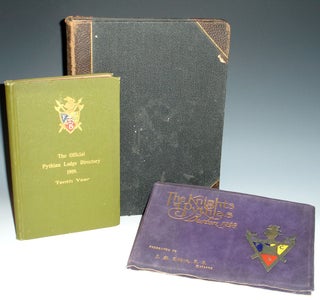 Item #021055 Knights of Pythias (scrapbook); The knights of Pythias Boston and The Official...