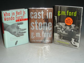 Item #021163 Who in Hell is Wanda Fuca?; Cast in Stone and The Bum's Rush (author's First, Second...