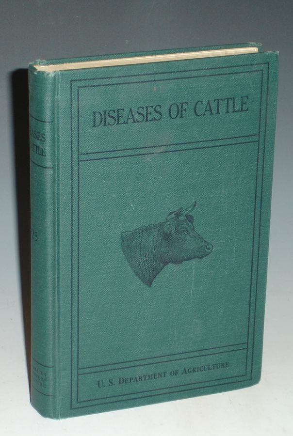 Item #021201 Special Report on Diseases of Cattle. Dickson Atkinson, Etal, Law, Hickan, Eichhorn, doctors.