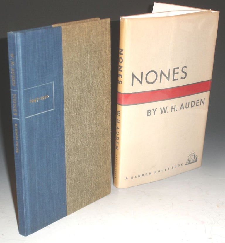 Item #021341 Nones. W. H. Auden.