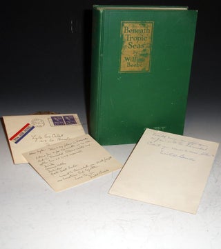 Item #021348 Beneath Tropic Seas, a Record of Diving Among the Coral Reefs of Haiti. William Beebe
