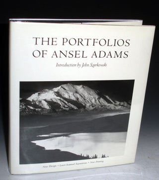 Item #021389 The Portfolios of Ansel Adams (signed By Adams). Ansel Adams