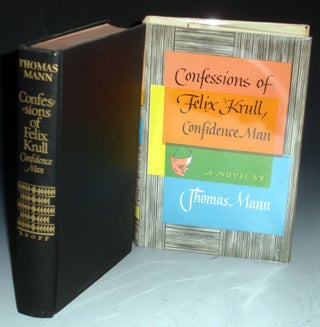 Item #021415 Confessions of Felix Krull; Confidence Man, Thomas Mann