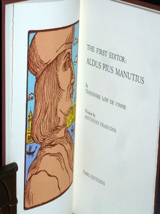 The First Editor: Aldus Pius Manutius