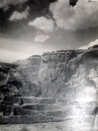 Item #021456 A View of Chaco Pueblo Bonita. Paul Coze