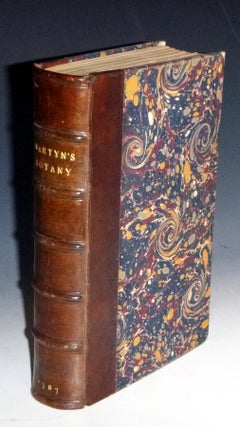 Item #021580 Letters on the Elements of Botany, Addressed to a Lady. Thomas Martyn, J J. Rousseau