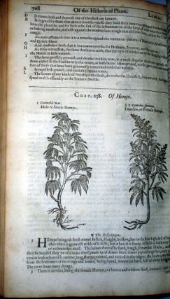 The Herball or Generall Historie of Plantes Gathered By John Gerarde of London Master in Chirurgerie