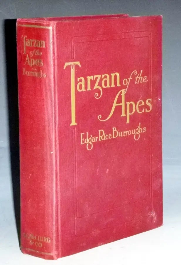 Item #022015 Tarzan of the Apes. Edgar Rice Burroughs.