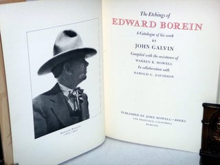 The Etchings of Edward Borein, a Catalogue of His Work
