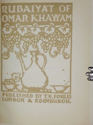 The Rubaiyat of Omar Khayyam