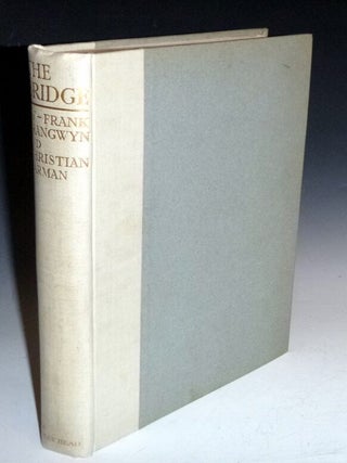 Item #022307 The Bridge, a Chapter in the History of Building. Christian Barman