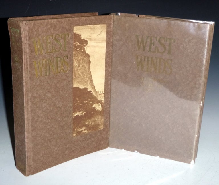 Item #022323 West Winds. California's Book of Fiction Written By California Authors and Illustrated By California Artists. Jack London, Herman Whitaker, Charles F. Lummis.