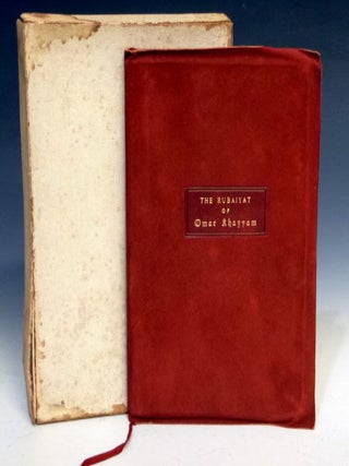 Item #022361 The Rubaiyat of Omar Khayyam as Rendered Into English By Edward Fitzgerald. Edward...