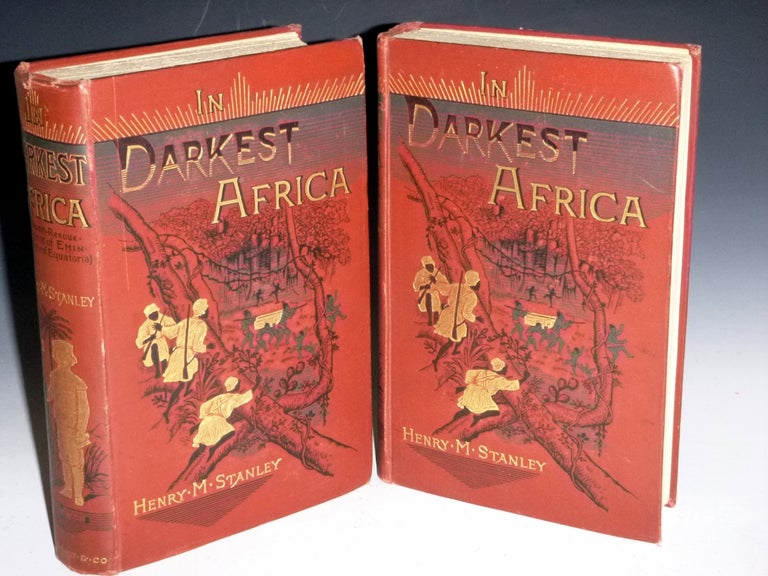 Item #022368 In Darkest Africa or the Quest Rescue and Retreat of Emin, Governor of Equatoria. Henry M. Stanley.