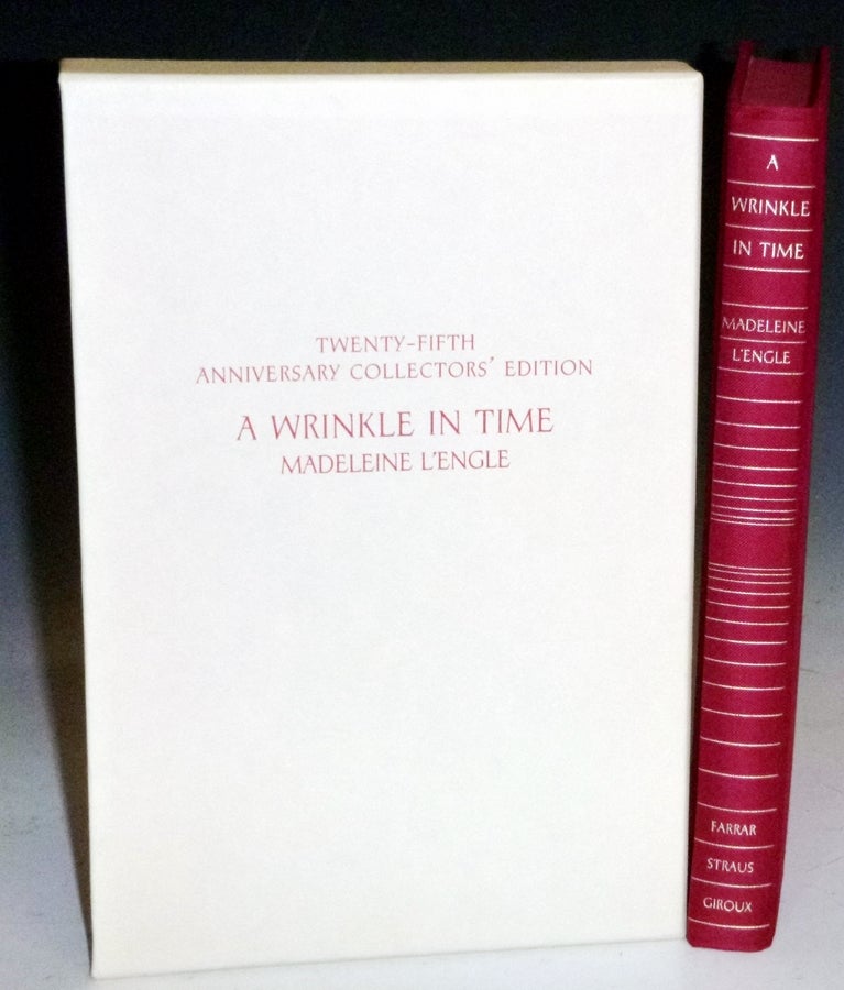 Item #022408 A Wrinkle in Time (Twenty-Fifth Anniversary Edition signed). Madeleine L'Engle.