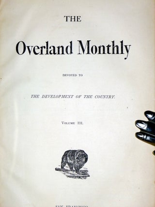 The Overland Monthy Devoted to the Development of the Country