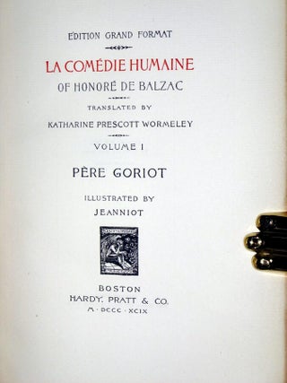 Works; Comedie Humaine