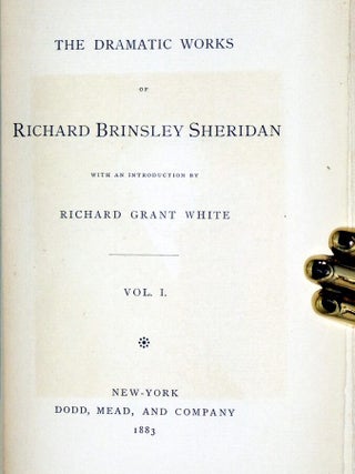The Dramatic Works of Richard Brinsley Sheridan