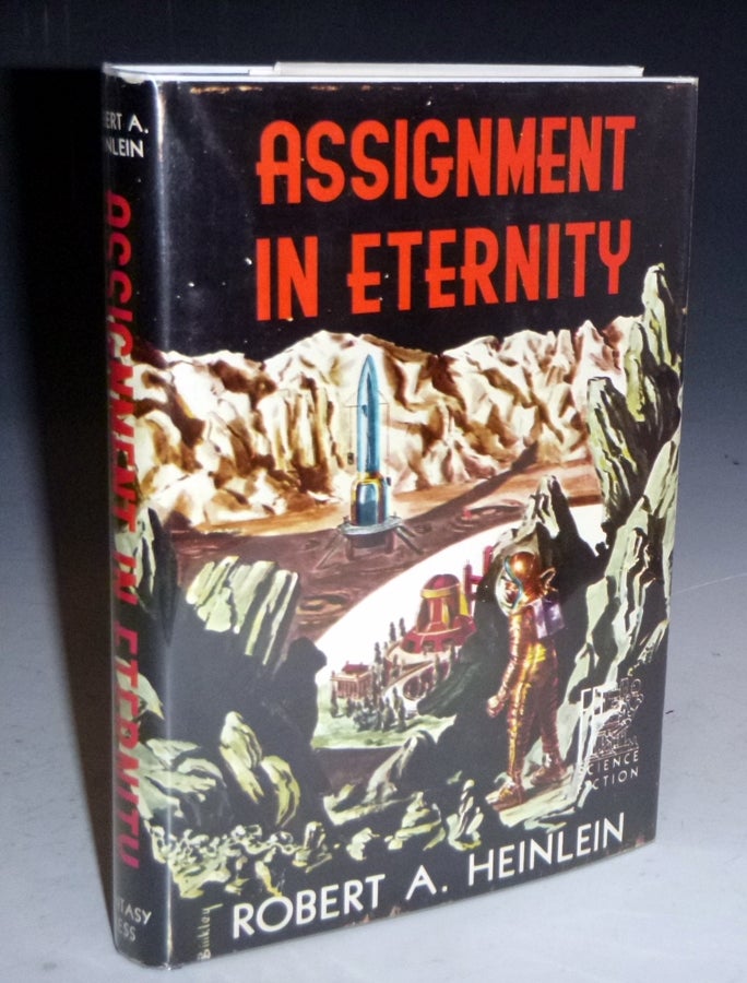 Item #022795 Assignment in Eternity; Four Long Science Fiction Stories. Robert A. Heinlein.