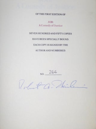 Job: A Comedy of Justice (signed By the author)