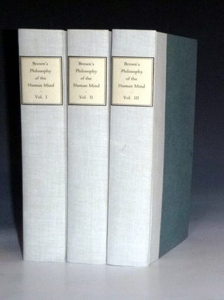 Item #022933 Lectures on the Philosophy of the Human Mind. Thomas Brown
