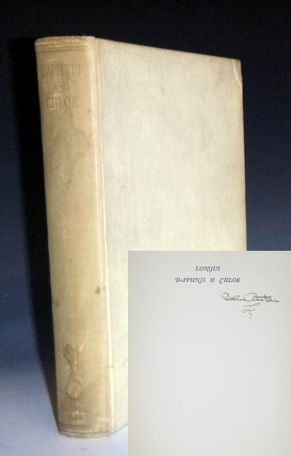 Item #022973 Daphnis and Chloe (signed by Illustrator John Austen). George Thornley, John Austen.