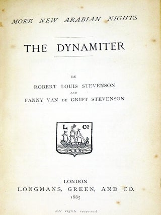 The Dynamiter, More New Arabian Nights