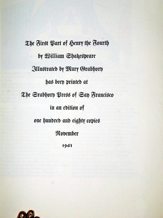 The First Part of Henry the Fourth