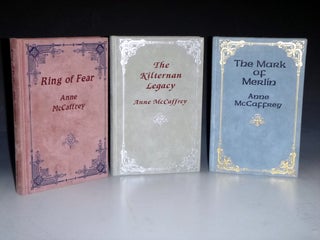 Item #023161 Ring of Fear, The Mark of Merlin and The Kilternan Legacy (3 Vols. Each signed)....