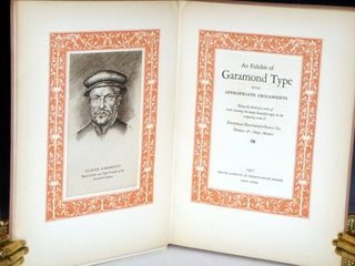 An Exhibit of Garamond Type with Appropriate Ornaments Being the Third of a Series of Books Showing the Many Beautiful Types in the Composing Room of Eedfield-Kendrick-Odell Co. Printers and Map Makers