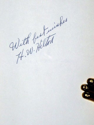 War Over Half a Century Ago (inscribed By the author)