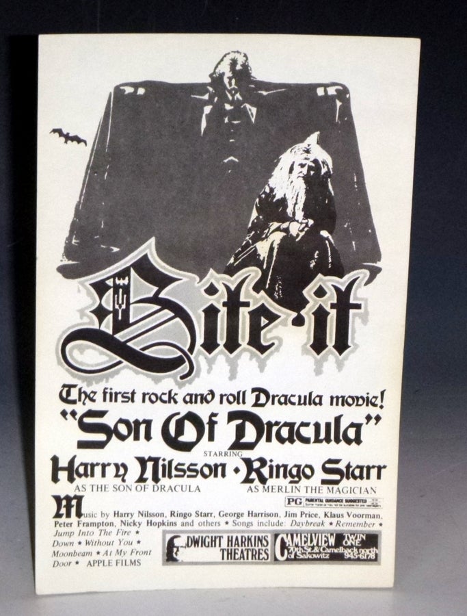 Item #023210 "Son of Dracula" (starring Harry Nilsson as the Son of Dracula and Ringo Starr as Merlin)