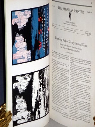 The American Printer A Business, Technicaland News Journal for Printers, Publisher's, Binders, Engravers,and Electrotypes