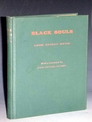 Item #023220 Black Souls. Annie Nathan Meyer
