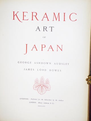Keramic Art of Japan
