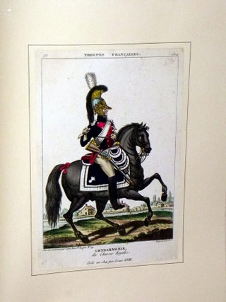 Troupes Francaises. Uniforms of the Garde Du Corps, Gard Royal and the Army of France Following the Fall of Napoleon