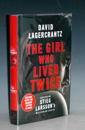 Item #023292 The Girl Who Lived Twice (signed by Author and translator). David Lagercrantz