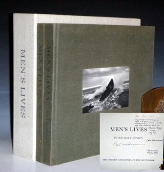 Item #023296 Men's Lives: The Surfman and Baymen of the South Fork. Peter Matthiessen