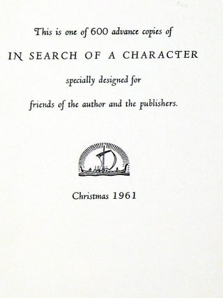 In Search of a Character, Two African Journals