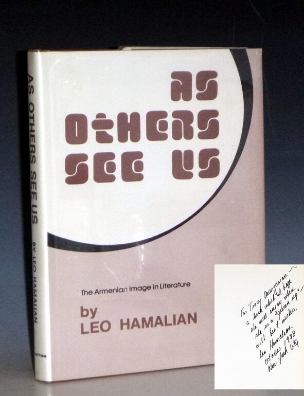 Item #023304 As Others See Us. The Armenian Image in Literature. Leo Hamalian.