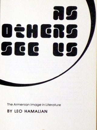 As Others See Us. The Armenian Image in Literature