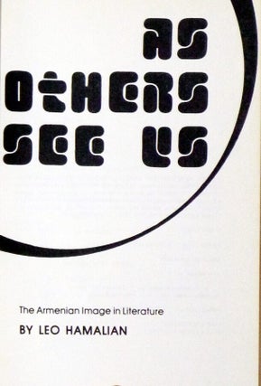 As Others See Us. The Armenian Image in Literature