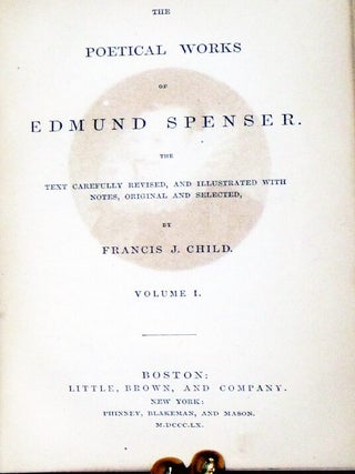 The Poetical Works of Edmund Spenser