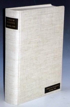 Item #023340 I Greci in Occidente. Giovani Pugliese Carratelli