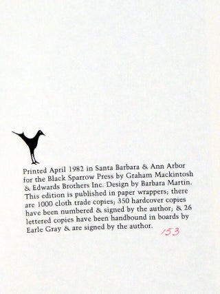 The Spider's House. (Limited and Signed by the author)