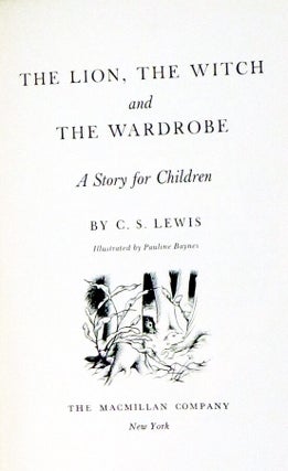 The Lion, the Witch and the Wardrobe, s Story for Children