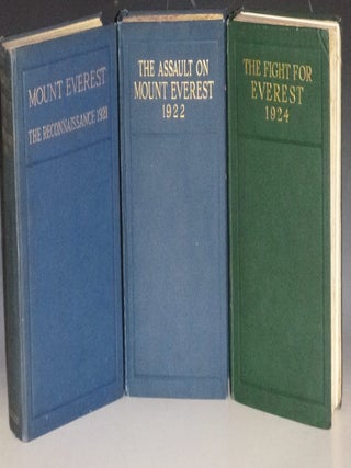 Item #023406 Mount Everest, The Reconnaissance 1921 (First American); The Assault on Mount...