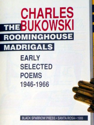The Roominghouse Madrigals, Early Selected Poems 1946-1966