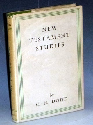 Item #023420 New Testament Studies. C. H Dodd