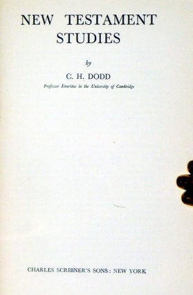 New Testament Studies